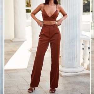 NWT 🤍 Celia Bralette & Rowan Pants Set - Small